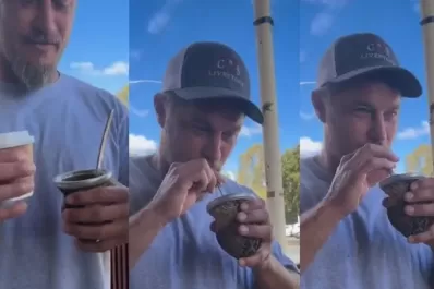 Video: Ragnar probó el mate y su reacción causó una profunda sorpresa entre sus seguidores
