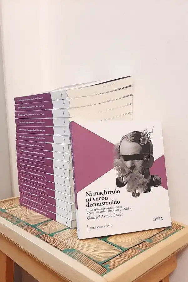 EL AUTOR. Gabriel Artaza Saade es psicoanalista y autor de otros libros; entre ellos “Una nueva virilidad, ensayos sobre el sexo y la época”. 