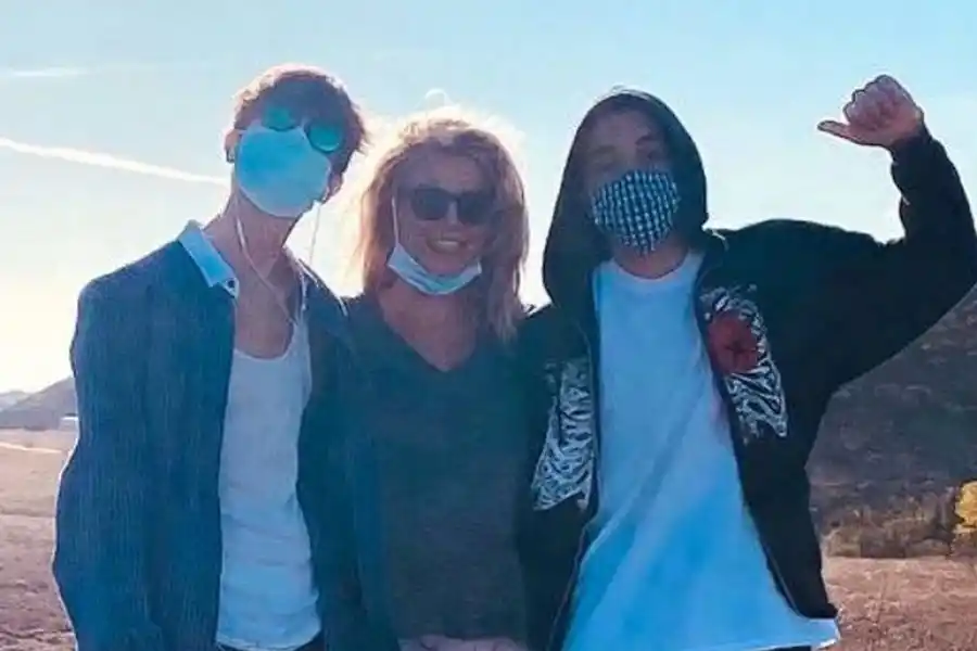 Britney contó que sus hijos son muy reservados