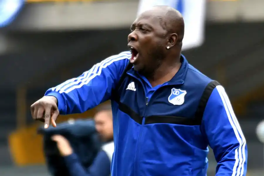 COMO AYUDANTE. En 2019, Rincón trabajó junto al cuerpo técnico de Millonarios de Bogotá.