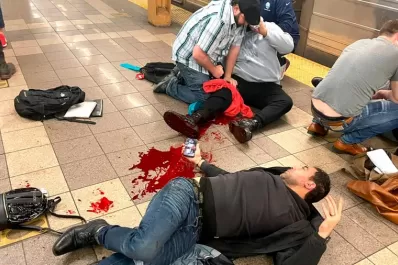 Arrestaron al autor del tiroteo en el subte de Nueva York