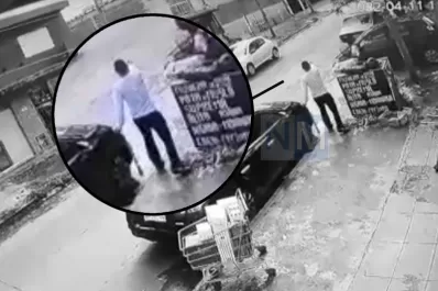 Video: un comerciante chino mató de un tiro a un joven que robó dinero y un huevo de pascua