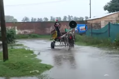 Complicaciones en los barrios: Con una lluvia, nos llenamos de agua