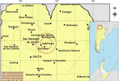 Un temblor de 4.6 de magnitud sacudió Jujuy