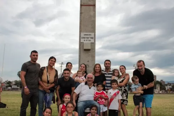 Rugby: “es una alegría inexplicable que una de las canchas tenga mi nombre”