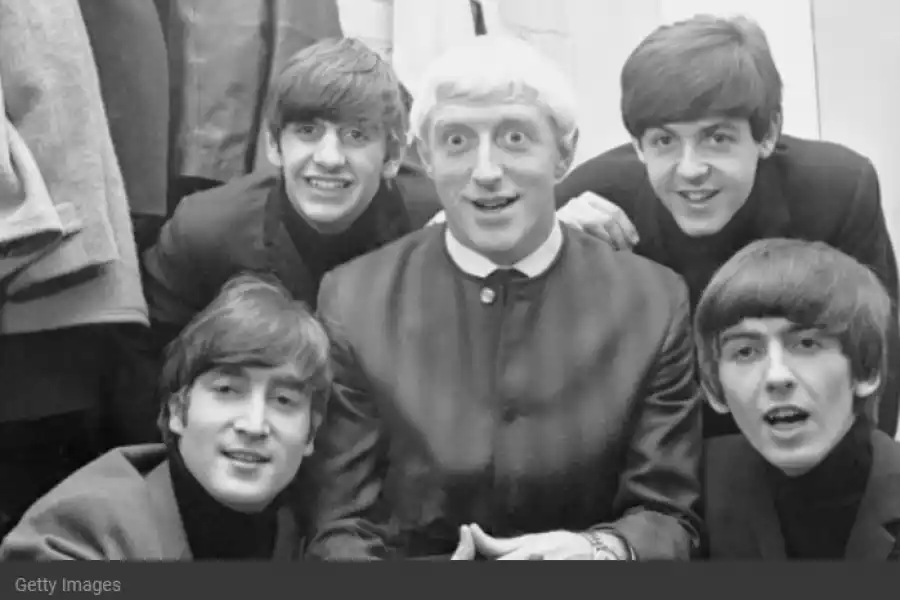 JIMMY Y LOS BEATLES. FOTO DE MUY INTERESANTE.