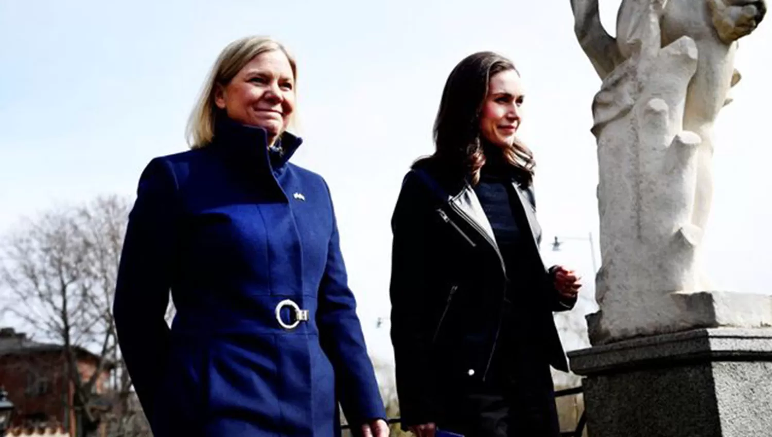 EN ESTOCOLMO. La Primera Ministra sueca, Magdalena Andersson, recibió esta semana a su par finlandesa, Sanna Marin, para discutir los pasos a seguir tras la invasión rusa a Ucrania.