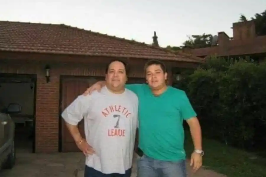 Ultima fotografía que Leo Mattioli se sacó en su casa de Pinamar.