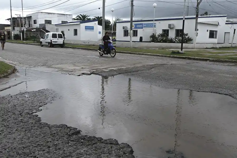 PROBLEMA RECURRENTE. El agua parece ser enemiga de los vecinos.