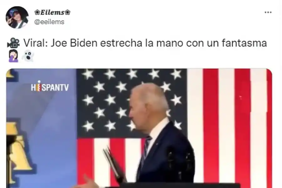 Video: Joe Biden protagonizó un momento incómodo al saludar “al aire”