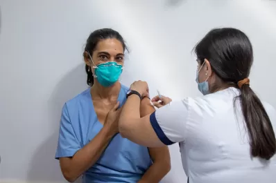 Por primera vez en dos años, no hubo ninguna muerte por covid-19 en el país