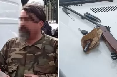 “Me voy a encargar de matar a Cristina”, dijo un hombre que viajaba con un rifle a La Plata