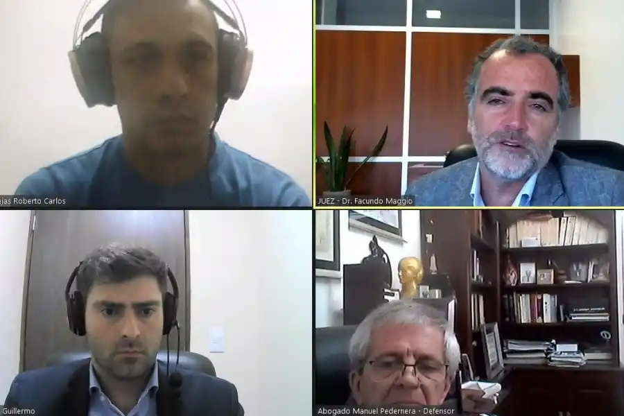 LAS PARTES EN EL PROCESO. La Justicia dio un nuevo revés procesal a Roberto Rejas por su fuga de Bomberos. Foto de Prensa MPF