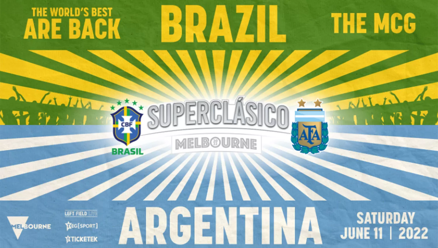 El partido suspendido entre Brasil-Argentina se jugaría en Australia