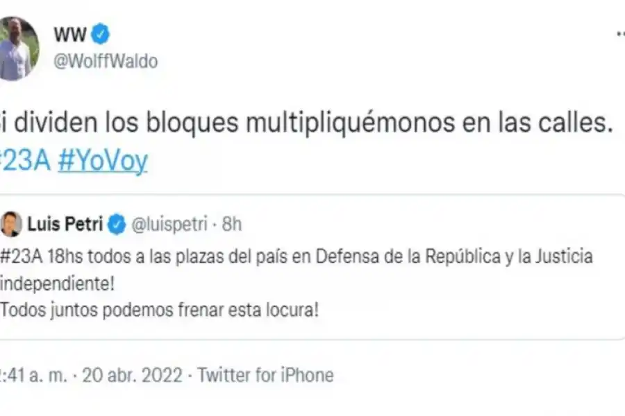 La oposición convoca a una marcha contra Cristina Kirchner, tras su estrategia en el Senado
