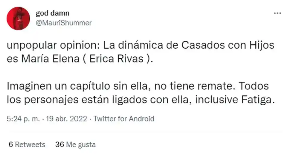 Casados con Hijos: los fanáticos estallaron en las redes por la ausencia de Érica Rivas 