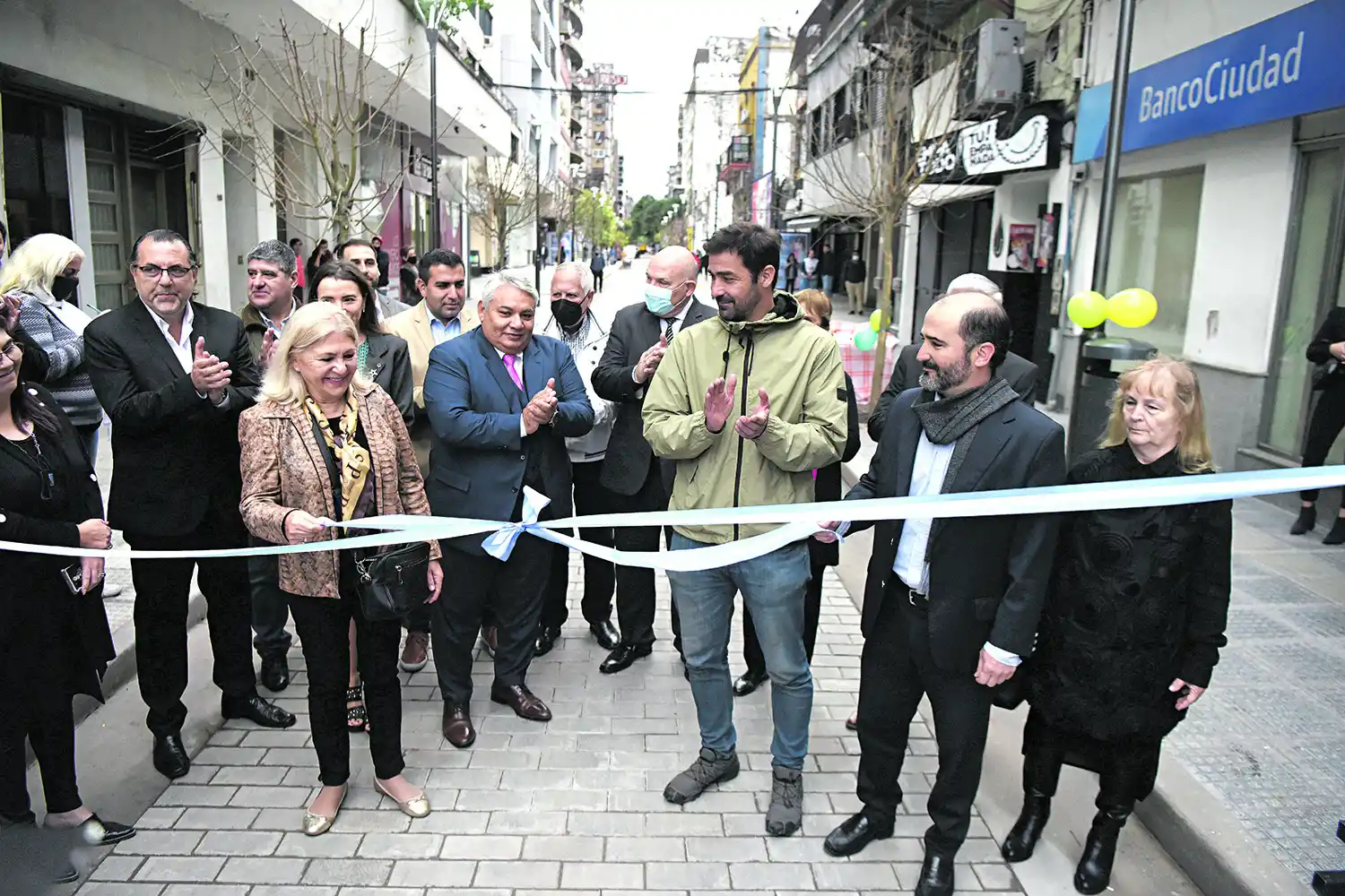 La fisonomía de Laprida al 100 cambió con la semipeatonal