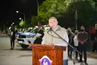 Jaldo inauguró obras de infraestructura y entregó patrulleros para comunas del departamento Lules