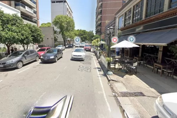 Trompadas en Barrio Norte: vio que le robaban la billetera a un chico e intercedió