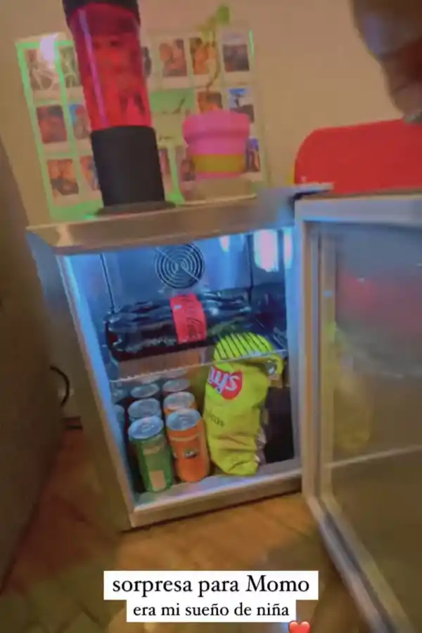 La foto que posteó en su cuenta de Instagram.