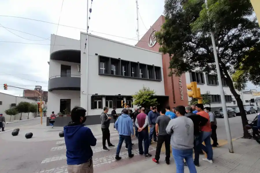 RECLAMO DE TAXISTAS EN CONCEPCIÓN. Foto de LA GACETA / Osvaldo Ripoll