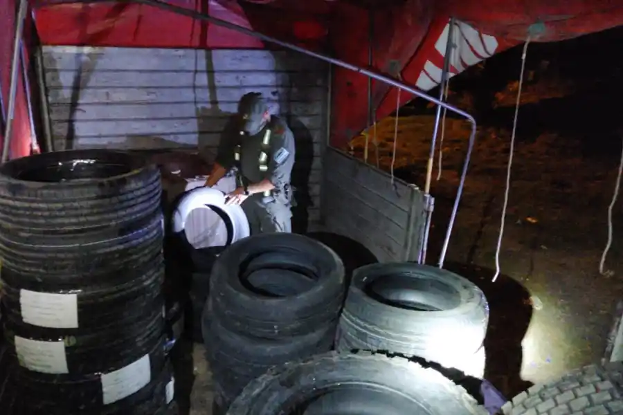 Tucumán: Gendarmería secuestra un cargamento de cubiertas valuado en más de $ 2 millones