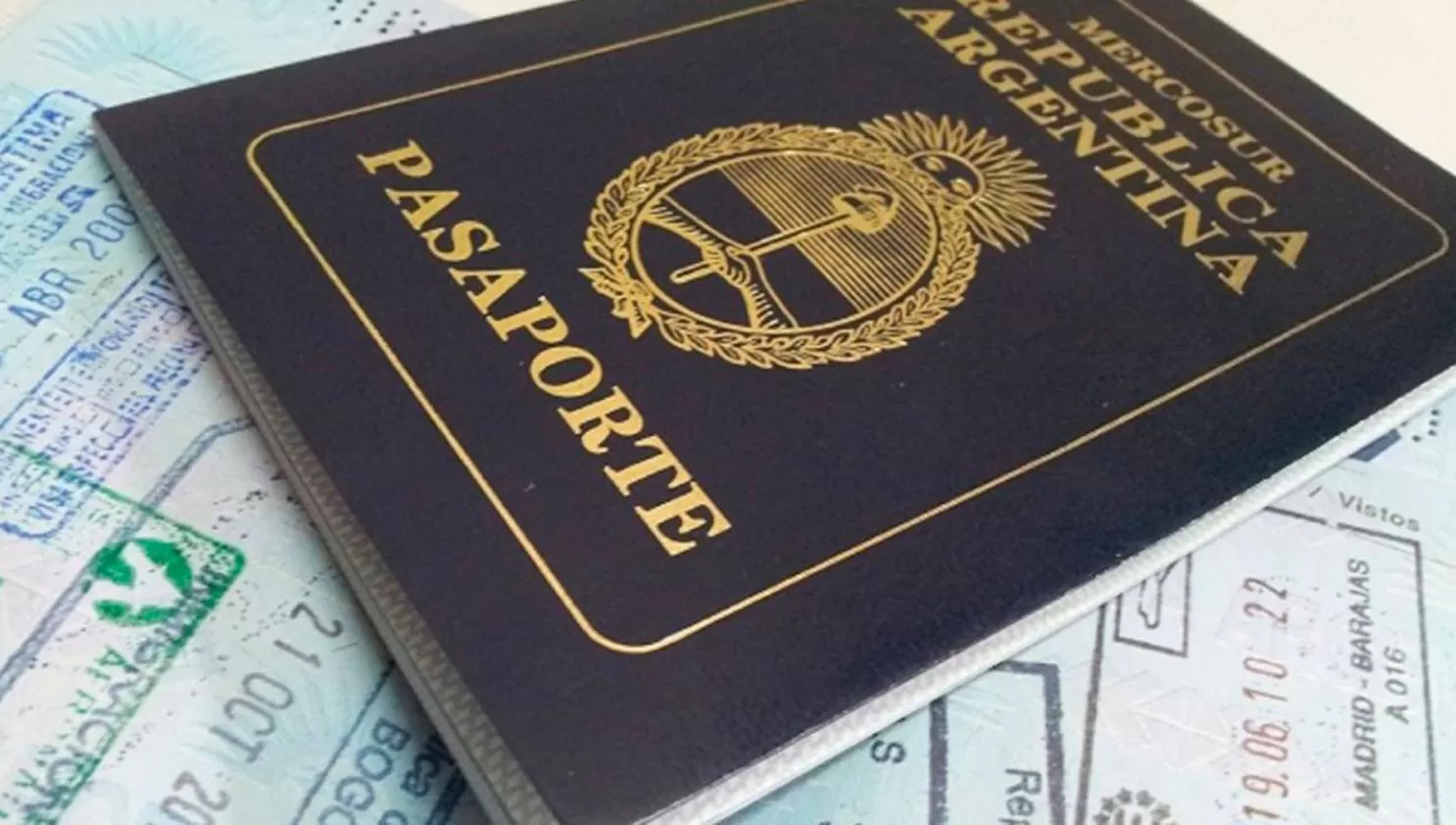 Pasaporte argentino. LA GACETA / ARCHIVO.