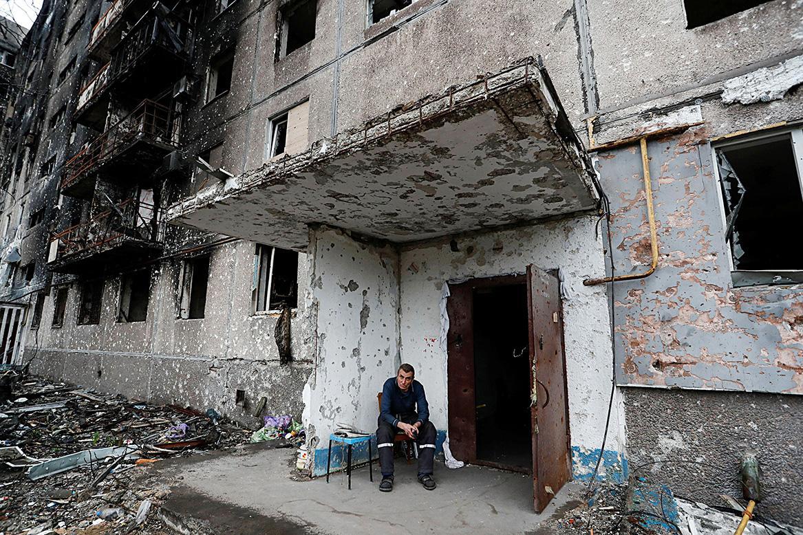 En fotos: la ocupación de Mariúpol en Ucrania