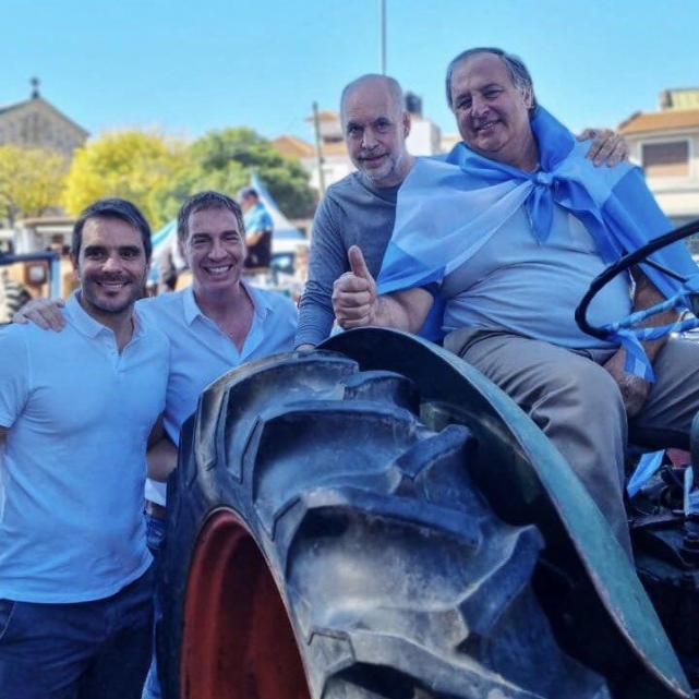 No puede haber más impuestos al campo”: Larreta, Bullrich y Santilli se sumaron al "tractorazo" - LA GACETA Tucumán