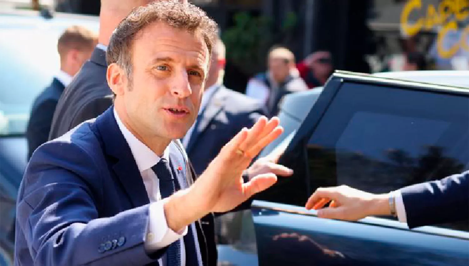 Emmanuel Macron no se perdió la final de Francia en Qatar 2022.