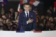“A partir de ahora soy el presidente de todos”, expresó el francés Macron