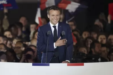 “A partir de ahora soy el presidente de todos”, expresó el francés Macron