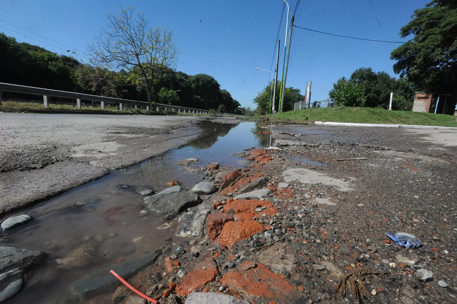 Galería de imágenes así está la avenida Alfredo Guzmán