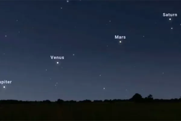 Qué es la “Caravana Planetaria” que se puede observar esta semana en el cielo