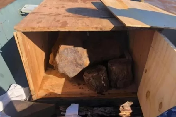 Se llevaban a Uruguay un meteorito valuado en U$S 1 millón