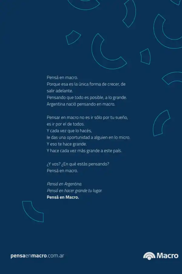 Pensá en grande; pensá en Macro