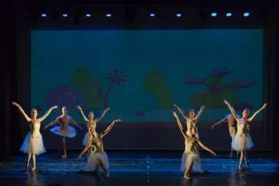 Muestra coreográfica de la Fundación Bajo Jardín