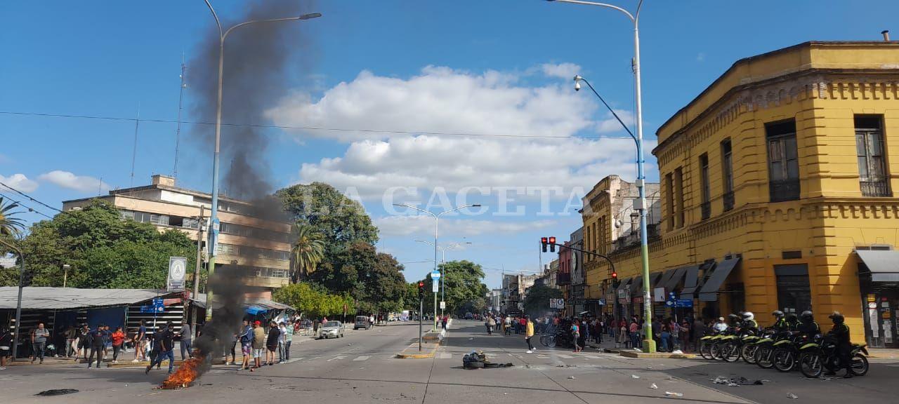 PROTESTA, tras el operativo. 
