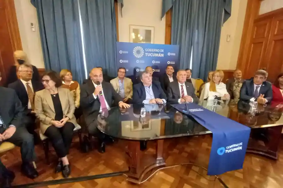 Jaldo, ante los senadores oficialistas: Podemos construir y mejorar una patria diferente para todos