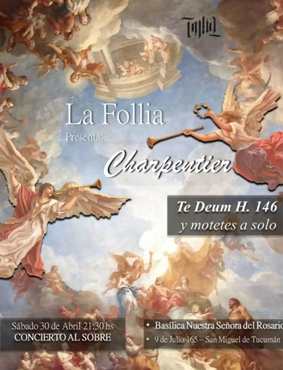 La Follia representará a Charpentier en la Basílica de Nuestra Señora del Rosario