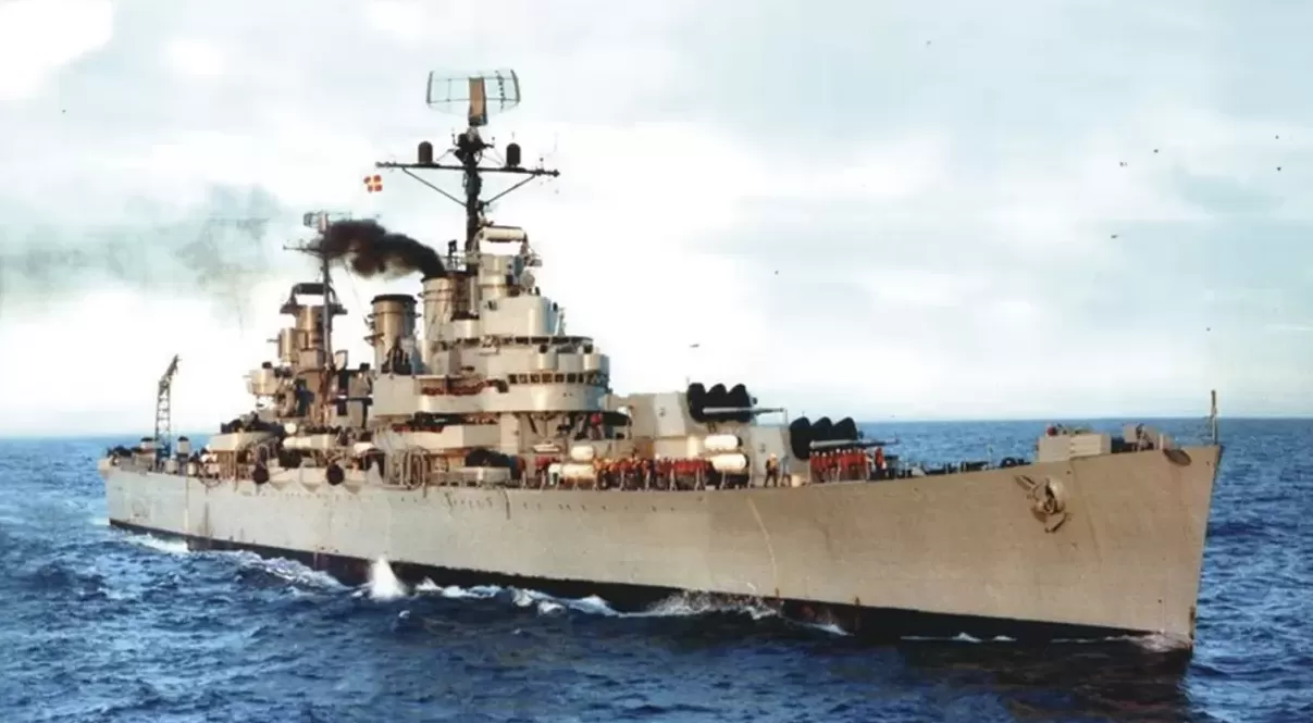 ARA Belgrano fue hundido el 2 de mayo por un submarino inglés