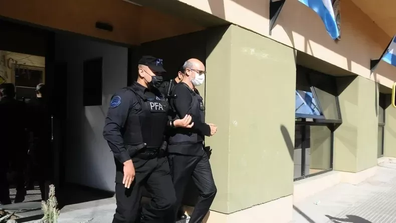Edgar Adhemar Bacchiani, en los tribunales federales catamarqueños. Gentileza El Ancasti