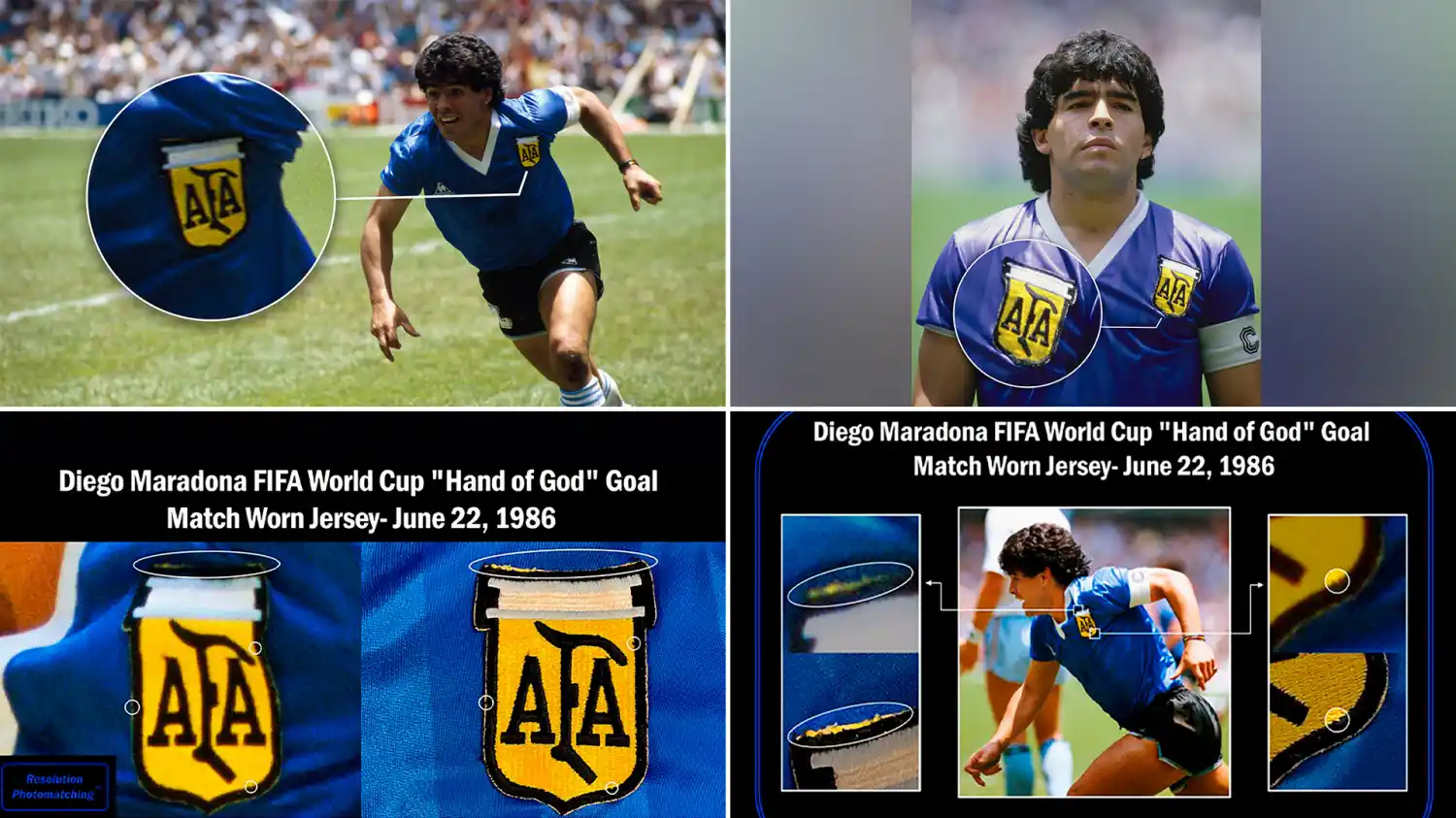 Cuenta regresiva para la subasta de la camiseta que Maradona usó ante Inglaterra en el 86´