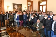 Jaldo expresó su apoyo a la unidad en el movimiento sindical obrero