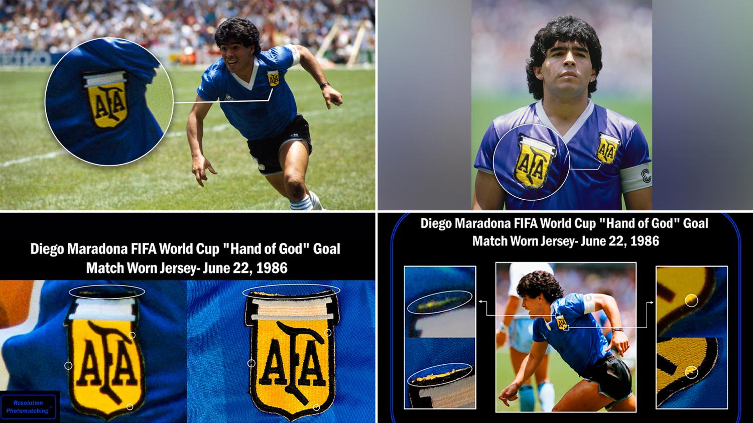 Cuenta regresiva para la subasta de la camiseta que Maradona usó ante Inglaterra en el 86´