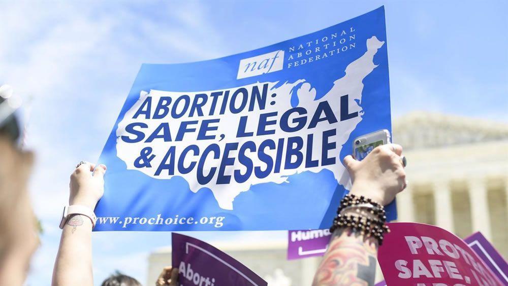 Protestas a favor del aborto en Estados Unidos Foto: Europa Press