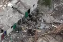 Impactante video: así se ve la destrucción en una ciudad de Ucrania desde un drone