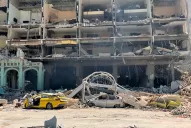 Una explosión destruyó el hotel Saratoga de La Habana