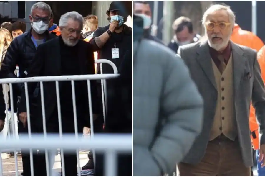 De Niro adelantó su regreso a EE.UU., pero antes le hicieron probar mate