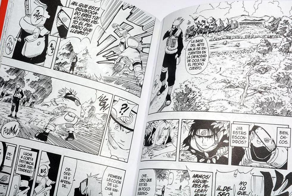 Escenas de Naruto.